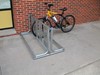 Picture of J Frame 8 Space Bike Rack - Galvanized or Powder Coated - Portable