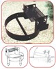 Picture of Park Fire Ring - 300 Sq. Inch Cooking Surface - Welded Steel - Tilt Back Anchors