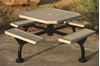 Picture of Octagonal Thermoplastic Picnic Table - Regal Style - Portable or Surface Mt