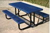 Rectangular 6 ft. Thermoplastic Steel Picnic Table - Ultra Leisure Style	