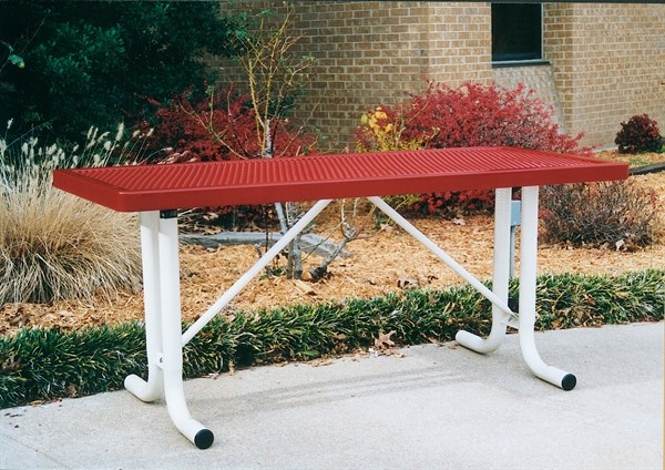 Picture of 6 ft Thermoplastic Picnic Table - No Seats - Portable 