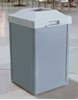 Picture of 22 Gallon Plastic Trash Receptacle - Pitch-In Top - Portable
