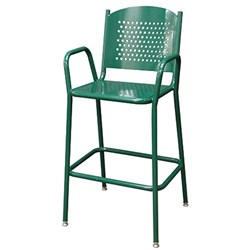 Stackable Bar Height Chair - Thermoplastic Coated Steel