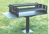 Picture of Group Park BBQ Grill with 1008 sq. inch Cooking Surface - Pedestal Frame