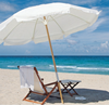 Picture of 7.5 ft. Octagonal Beach Umbrella - Two Piece Solid Wood Pole - Marine Grade Fabric