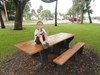 ADA Wheelchair Accessible Recycled Plastic Picnic Table - Portable