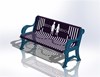 5 Ft. Buddy Bench - Classic Style - Thermoplastic Steel - Portable