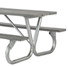 Picture of Frame Kit for 6 ft or 8 ft Picnic Table - Bolted 2 3/8" Galvanized Steel - Portable