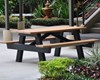 Picture of 6 Ft. Rectangular Recycled Plastic Picnic Table - Portable