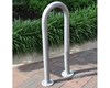 Picture of 3 Space Single Wave Bike Rack - Galvanized - In-ground or Surface Mount