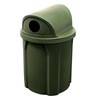 42 Gallon Trash Receptacle With 2 Way Recycling Lid