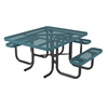 ADA Square Thermoplastic Picnic Table - Ultra Leisure Style