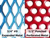 RHINO Expanded Metal vs Perforated Metal