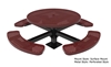 RHINO Round Surface Mounted Picnic Table