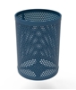 32 Gallon Thermoplastic Trash Receptacle - Perforated