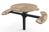 Elite Series Round Surface Mounted Picnic Table