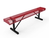 ELITE Series 4 Ft. Rolled Edges Bench without Back