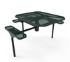 Thermoplastic ELITE Series Nexus Wheelchair Accessible Picnic Table with Expanded Metal Seats
