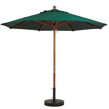 9 ft. Wooden Market Umbrella