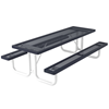 8 ft Rectangular Thermoplastic Steel Picnic Table