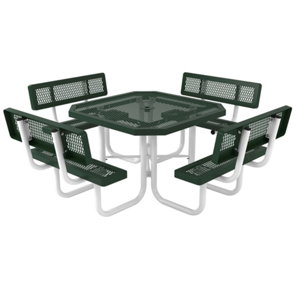 Octagonal Picnic Table - Thermoplastic Steel