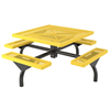 Square Web Style Thermoplastic Picnic Table