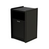 32-Gallon Side-Opening Plastic EarthCraft Trash Receptacle - 91 lbs.