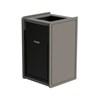 42-Gallon Top-Opening Plastic EarthCraft Trash Receptacle - 91 lbs.