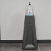 Recycled Plastic Universal Hand Sanitizing Stand - Adjustable Bracket or Touchless Mounting Plate