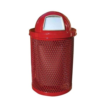 32 Gallon Thermoplastic Trash Receptacle with Dome Top