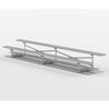 15 ft. Tip and Roll Aluminum Bleacher With 2 Rows - 185 lbs.