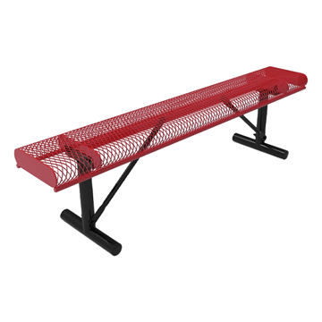ELITE Series 6 Ft. Rolled Edges Bench without Back