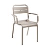 Cannes Dining Armchair with Stackable Resin Frame - 10 lbs.
