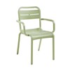 Cannes Dining Armchair with Stackable Resin Frame - 10 lbs.
