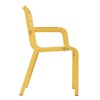 Cannes Dining Armchair with Stackable Resin Frame - 10 lbs.	
