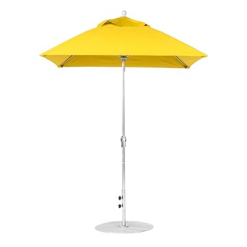 6.5 ft. Square Crank Lift Market Umbrella