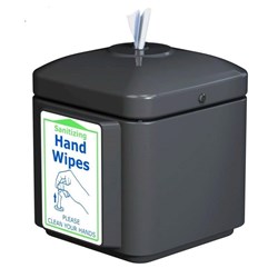 Sanitizing Wipe Dispenser Top-Opening Wall-Mount and Tabletop Versions - 5 lbs.