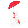 6.5 ft. Lifeguard Umbrella -Tilt Aluminum Pole