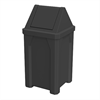 32 Gallon Trash Can with Swing Door Lid