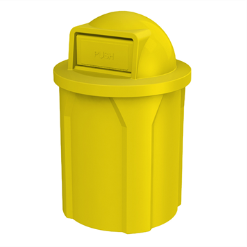 42 Gallon Trash Can with Dome Top Lid
