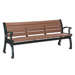 5 Ft. Recycled Plastic Bench - Portable