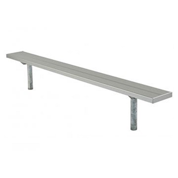 7.5 Ft. Aluminum Player's Bench Without Back 