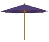 8 Ft. Octagonal Market Umbrella -Bridgewater Style - FiberTeak Pole - Marine Grade Fabric
