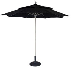 9 Ft. Octagonal Market Umbrella - Lucaya Style - Powder Coated Aluminum Pole - Marine Grade Fabric