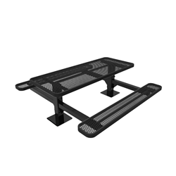 	ELITE Series 6 Foot Thermoplastic Steel Picnic Table