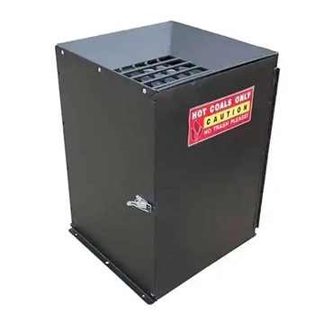 Steel Coal And Ash Receptacle