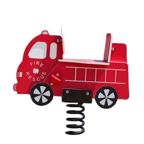 Fire Truck Coil Spring Rider
