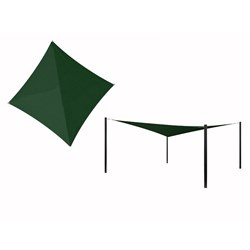 Hyperbolic Square Sail Shade Structure