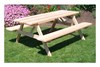 Traditional Wooden Picnic Table - Pine
