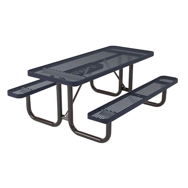 Rectangular 6 ft. Thermoplastic Steel Picnic Table - Ultra Leisure Style